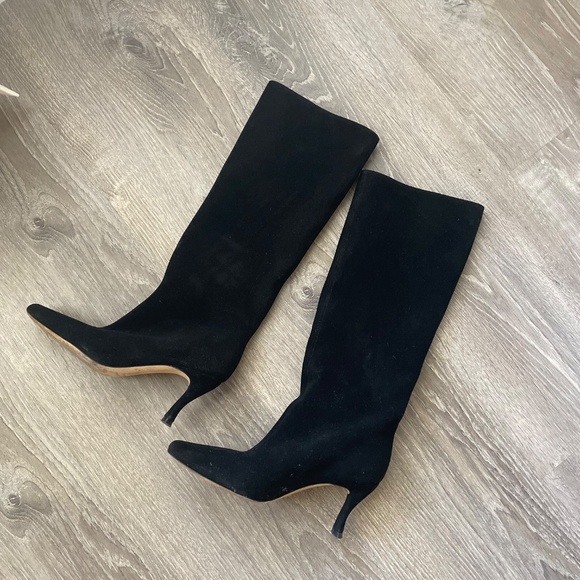 BY FAR STEVIE 42 Suede Leather Boots Size 6 - Picture 3 of 8